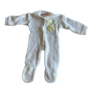 Vintage Childwise Baby Knit Footed Romper Giraffe 0–6 Months